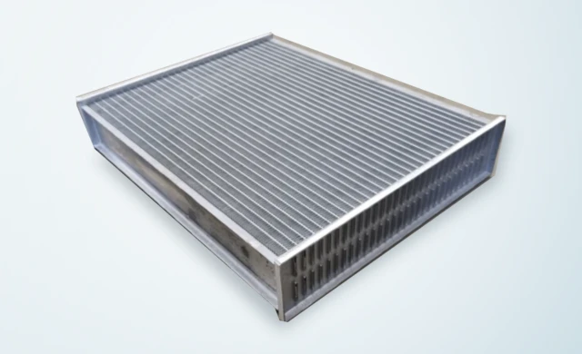 Custom bar and plate aluminium core, brazed, without tanks